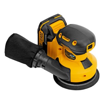 Машина шлифовальная эксцентриковая аккумуляторная Denzel CROSH-20-125, Li-Ion-Tehinstrument