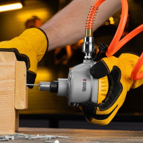 Пневматический молоток HP120 для одиночных гвоздей до 120 мм// Denzel-Tehinstrument