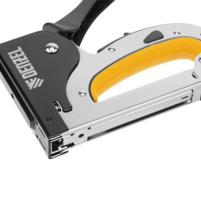 Степлер мебельный, стальной корпус, быстрая загрузка, регул. силы удара, тип 53, 4-14 мм Denzel-Tehinstrument