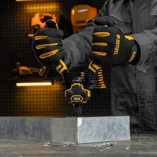 Заклепочник двуручный, заклепки 2,4-3,2-4,0-4,8-6,4 мм Denzel-Tehinstrument