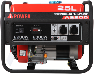 Портативный бензиновый генератор A-iPower A2200-Tehinstrument