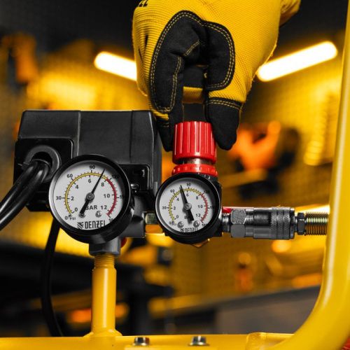 Малошумный безмасляный компрессор Denzel DLP-3000/100-Tehinstrument