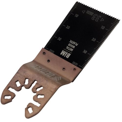 Насадка для МФИ режущая пазовая прямая, BiM, по металлу и дереву, 33 x 1.4 мм, мелкий зуб Denzel-Tehinstrument