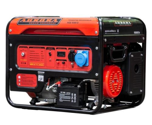 Бензогенератор Aurora AGE 6500 D-Tehinstrument