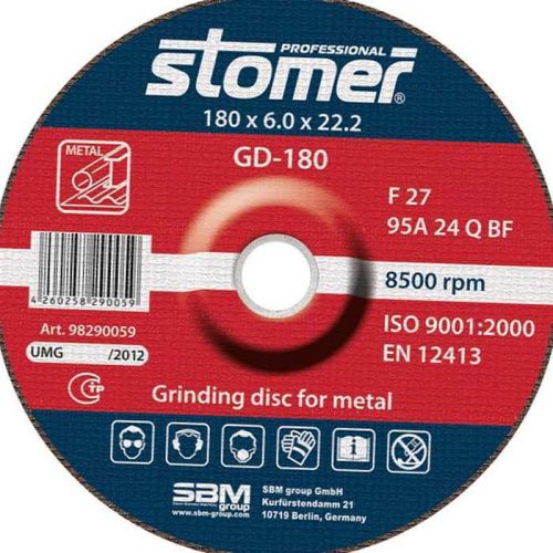 Диск шлифовальный Stomer GD-180, 98290059-Tehinstrument